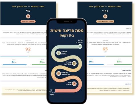 מפת הפריצה האישית של חשוב והתעשר